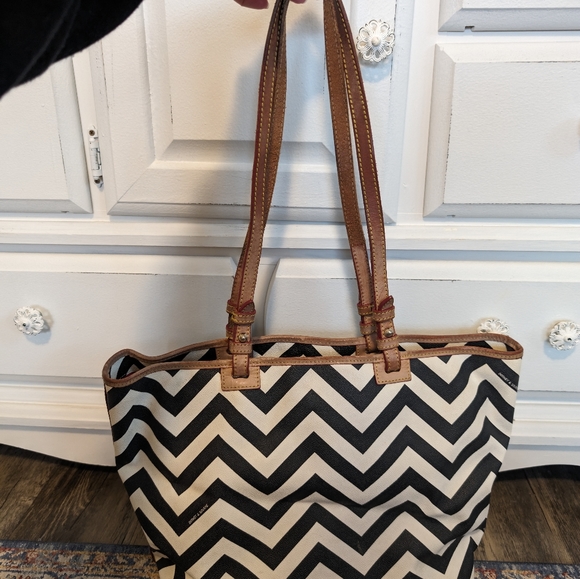 Dooney and Bourke Chevron tote - Picture 8 of 8